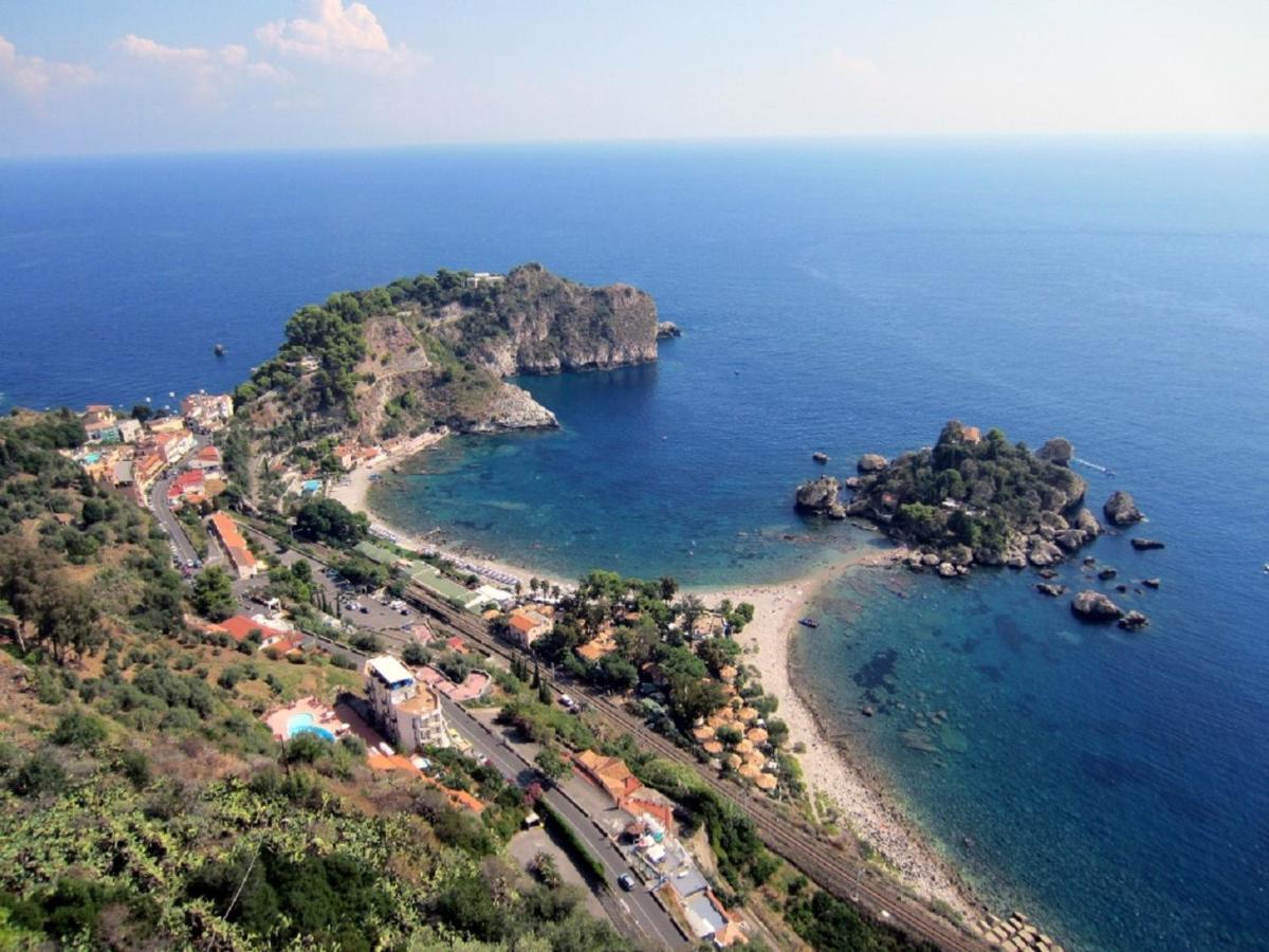 Greek Theater - Sea View Apartment Таормина Екстериор снимка